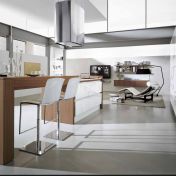 Современная кухня-остров из коллекции Сontempora