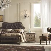 Спальный гарнитур в тёмных тонах из коллекции Bisanzio