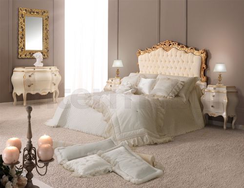 Спальный мебельный гарнитур CATERINA в светлых тоннах