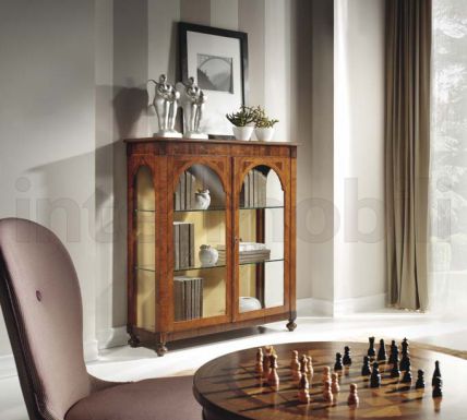 Стеклянная витрина для гостиной от Bbelle