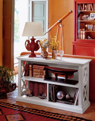 Стеллаж для книг в светлом лаке от Tonin Casa