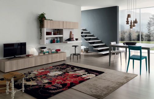 Стенка для гостиной с подставкой под тв