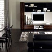 Стенка в темном цвете