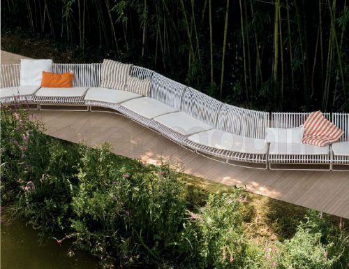 Стильный диван Ellipses от фабрики Bonacina Pierantonio