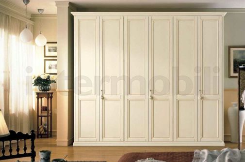 Стильный шестистворчатый шкаф Cassiopea из коллекции Meridian