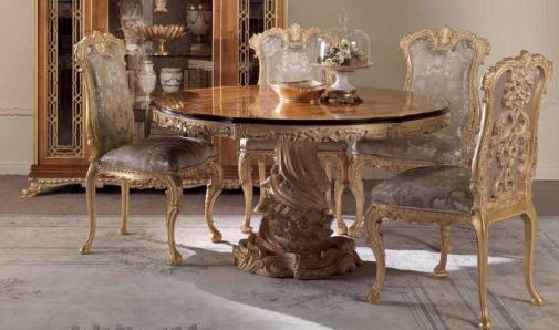 Стол и стулья из коллекции Regency