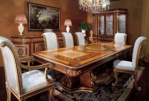 Столовый гарнитур Tarsia коллекции Elegance