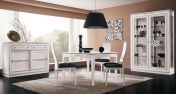 Столовый набор в светлой отделке из коллекции Verona