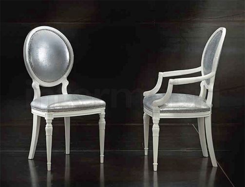 Стул с круглой спинкой коллекции MUSEUM