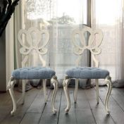 Стул с фигурной спинкой коллекции CAPRI