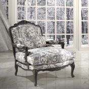 Стул с подлокотниками для гостиной Mediterraneo