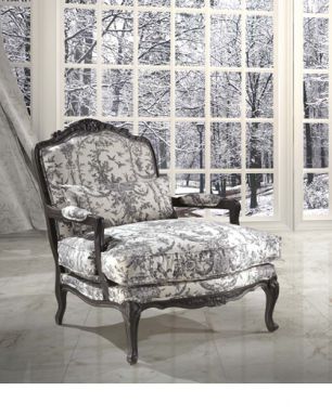 Стул с подлокотниками для гостиной Mediterraneo