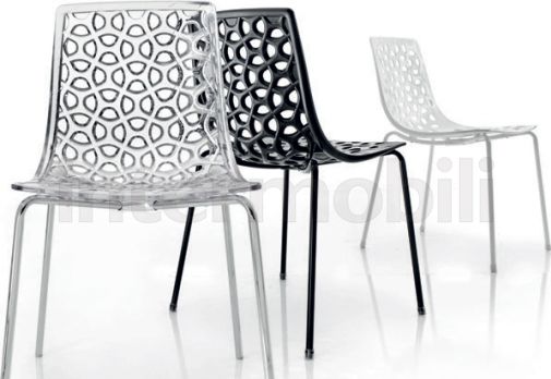 Стул TESS из хромированного металла