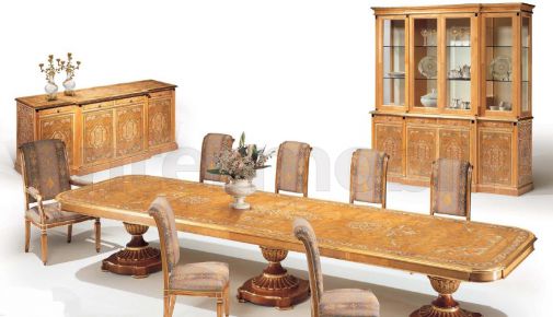 Светлый набор для классической столовой от Bazzi.