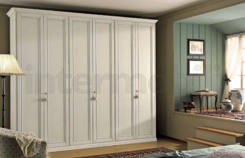 Светлый шкаф для спальни Andromeda из коллекции Meridian