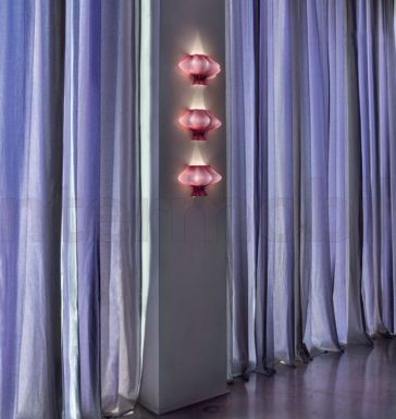 Бра аметистово-молочного цвета