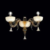 Бра с топазовыми лепестками