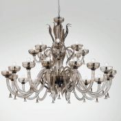 Подвесная люстра дымчатая