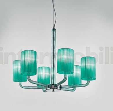 Подвесная люстра «Морская волна»