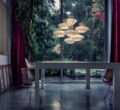 Подвесной светильник в виде чаши