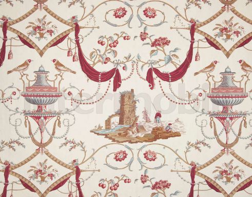 Ткань BAZOCHES с классическим рисунком