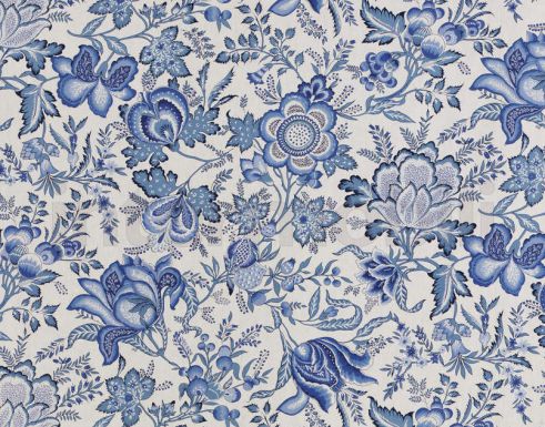 Ткань BRACIEUX с изображением стилизованных цветов