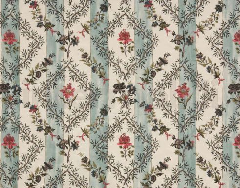 Ткань CANDIDE от BRAQUENIE с изображением цветов