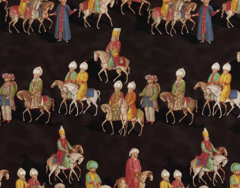 Ткань PARADE OTTOMANE с восточным рисунком