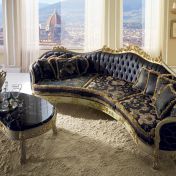 Трехместный диван Augusto от итальянской фабрики Misura Salotti