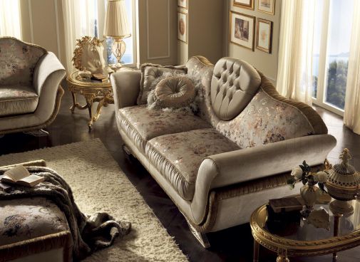 Трехместный диван Dante от фабрики Misura Salotti