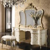 Туалетный столик с зеркалом и пуфом фабрики TARBA