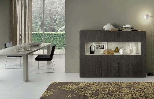 Тумба-комод с открытым отсеком