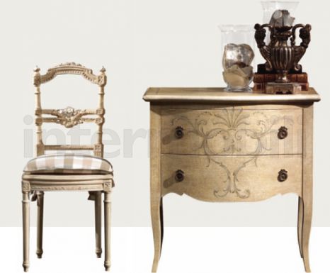 Тумба и стул в стиле Ампир