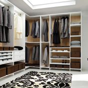 Угловая гардеробная Mercantini