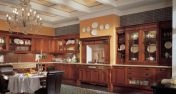 Угловая кухня Opera из натурального дерева