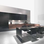 Угловая кухня с обеденной зоной из коллекции Сontempora