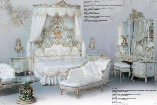 Величественный спальный гарнитур Bazzi.