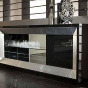 Комод в черном цвете