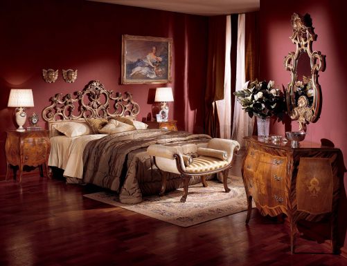Восхитительная спальня для ценителей классики