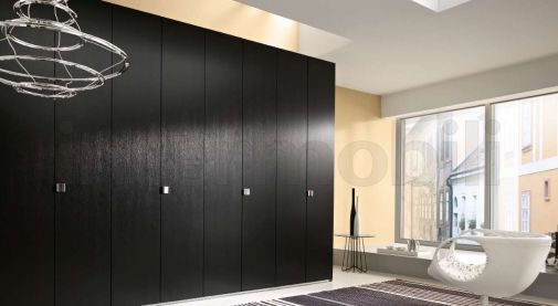 Восьмистворчатый платяной шкаф из коллекции SESTANTE в темном лаке