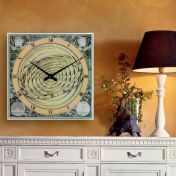 Яркие часы с абстрактным рисунком Planetarium