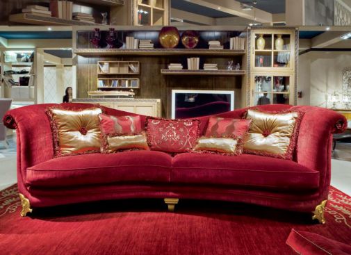 Яркий диван Da Vinci из коллекции Scenes D`Inspiration