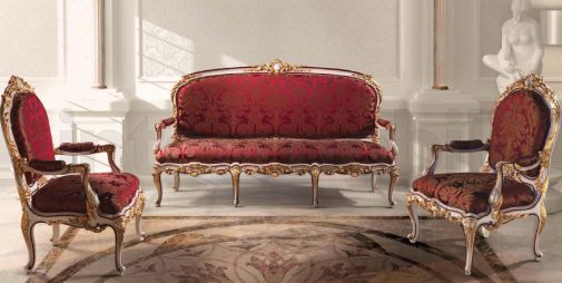 Яркий комплект для гостиной комнаты.