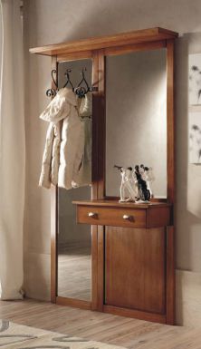 Зеркало с вешалками в прихожую от Vaccari International