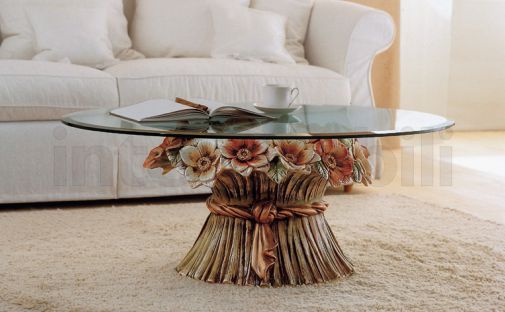 Журнальный столик с роскошным основанием из коллекции Vogue