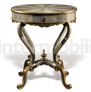 Журнальный столик с круглой столешницей